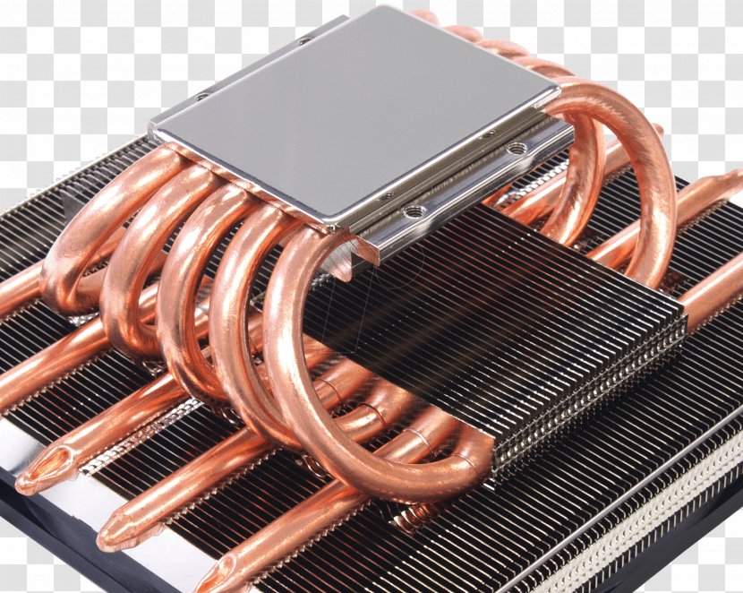 Computer System Cooling Parts Fan Home Theater PC Central Processing Unit Heat Sink - Copper - COOLER Transparent PNG