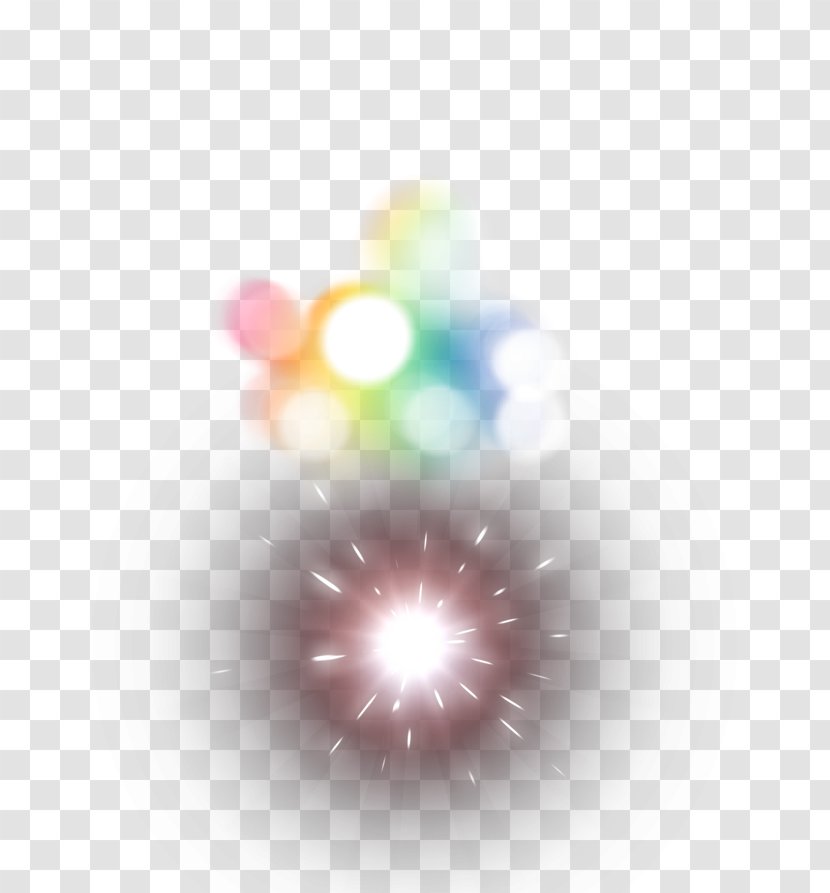 Light Halo - Fireworks - Color Effect Element Transparent PNG