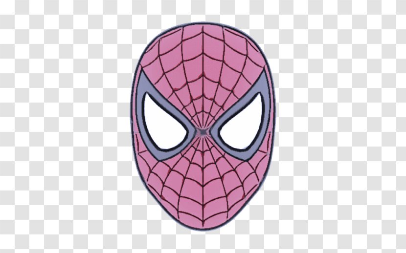 Spider-man - Masque - Headgear Magenta Transparent PNG
