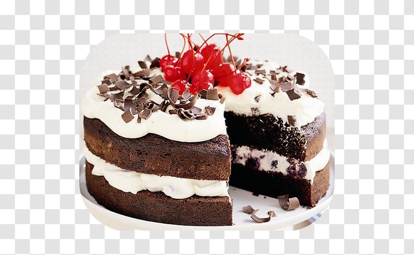 Chocolate Cake Black Forest Gateau Birthday Frosting & Icing Cream Transparent PNG