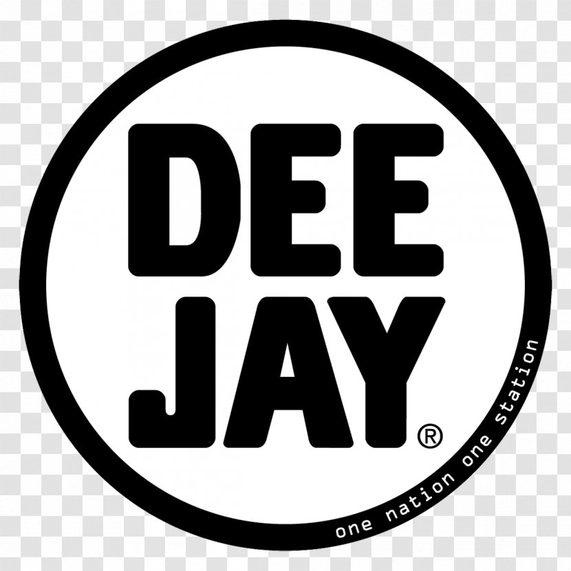 Logo Radio DeeJay Disc Jockey Font - Trademark - Dj Transparent PNG