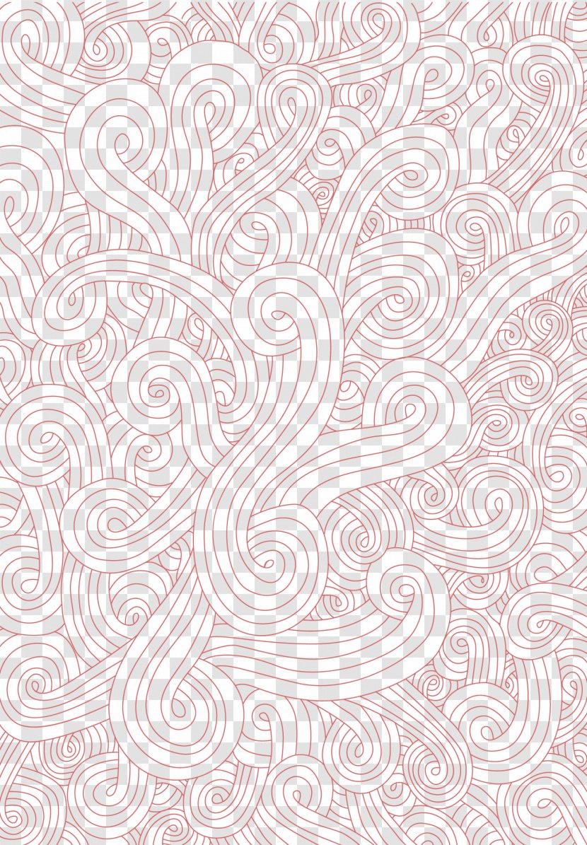 Chinese Pattern Background - Textile Transparent PNG