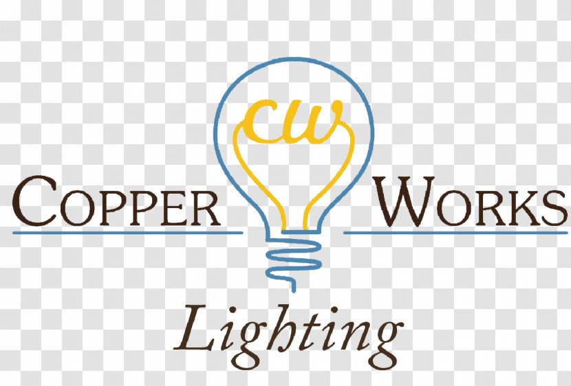 Copper Works Lighting Organization Logo Brand House - Craft - Thankyou Transparent PNG