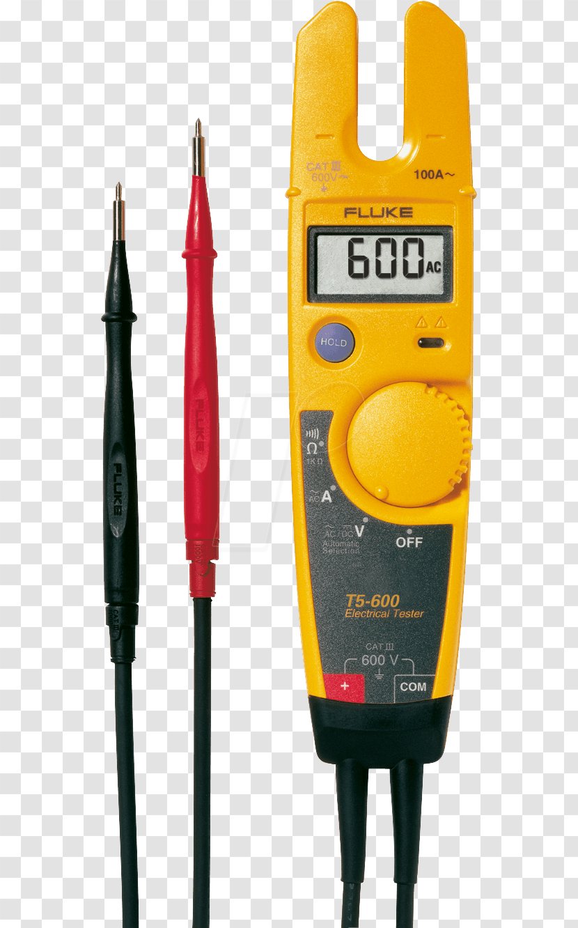 Multimeter Fluke - Electric Potential Difference - Electrical Tester With Open Jaw Clamp 1000VE58922. 609385 Corporation Current CurrentConcrete Hole Blower Transparent PNG