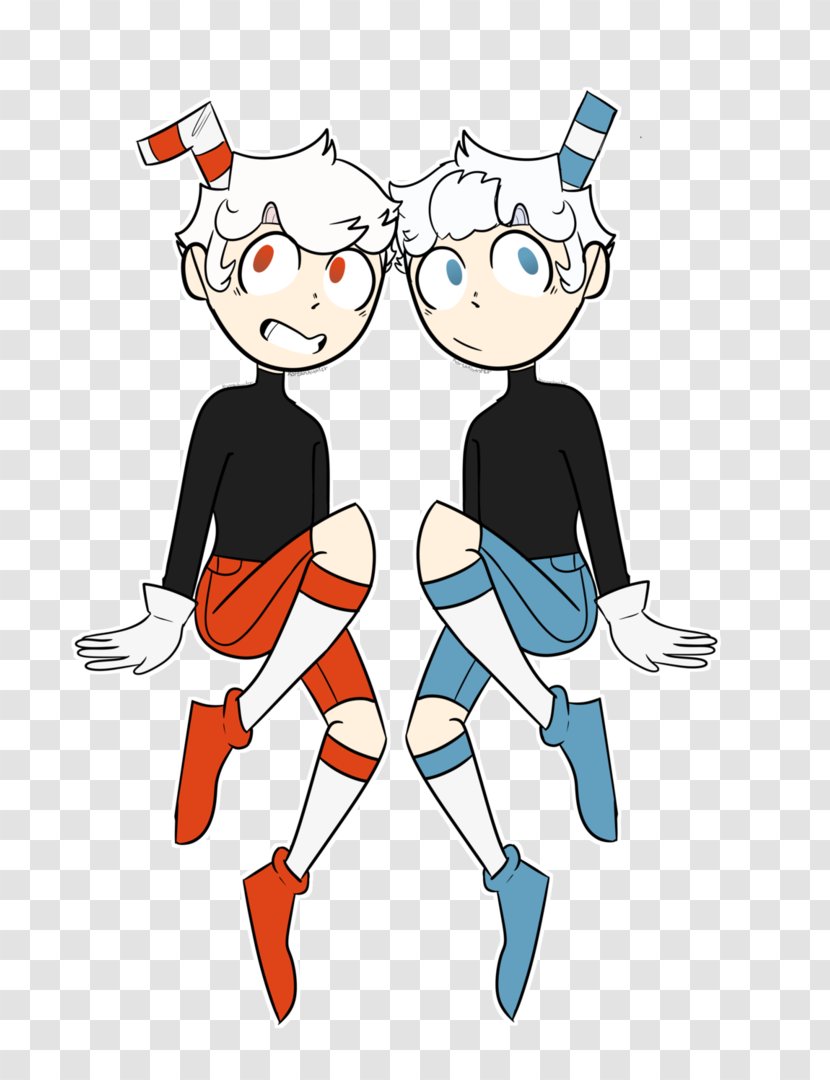 Cuphead Cartoon Homo Sapiens - Watercolor Transparent PNG