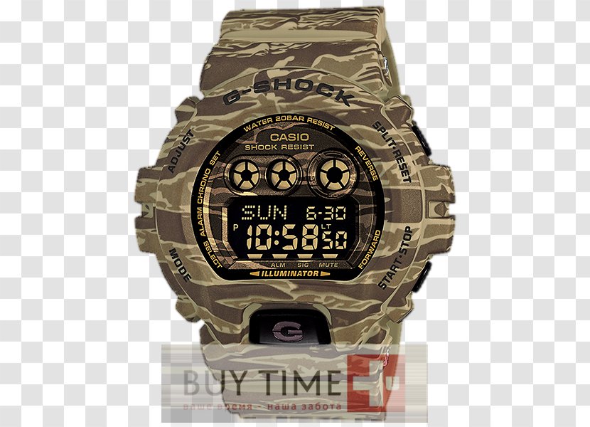 G-Shock Watch Casio Camouflage Chronograph - Horology Transparent PNG