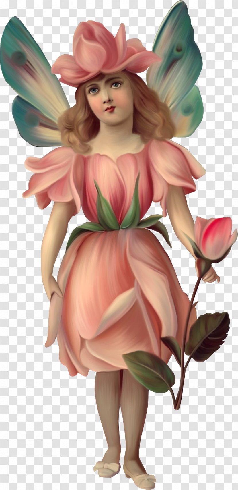 Fairy Angel Flower Fairies - Mythical Creature - Elf Transparent PNG