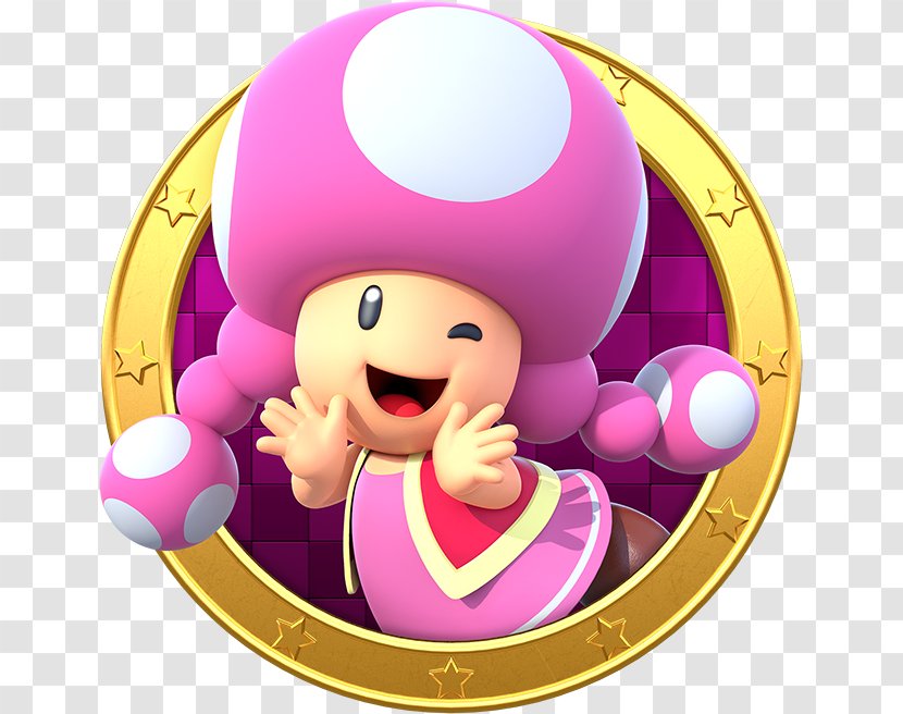 Mario Party Star Rush Super Bros. Toad - Ball - Bros Transparent PNG