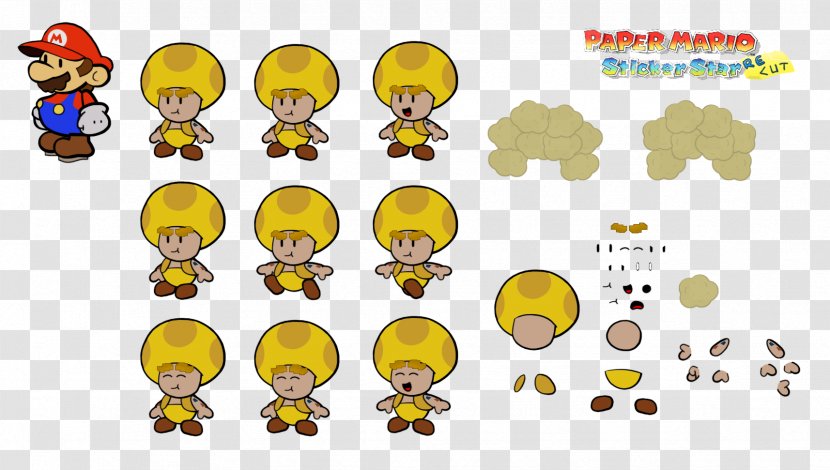 Paper Mario: Sticker Star Super Mario 64 Captain Toad: Treasure Tracker Color Splash - Series - Covered With Gold Coins Transparent PNG