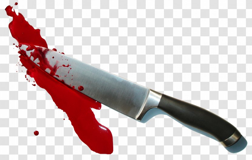 Knife Kitchen Knives Murder Stabbing - Weapon Transparent PNG