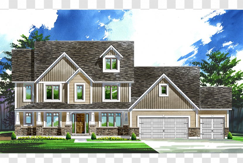 House Wentzville Shady Creek By Payne Family Homes Lombardo Villa - Flower Transparent PNG