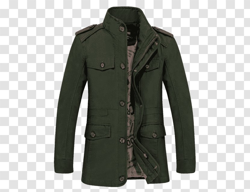 Trench Coat Jacket Overcoat Parca - Hood Transparent PNG