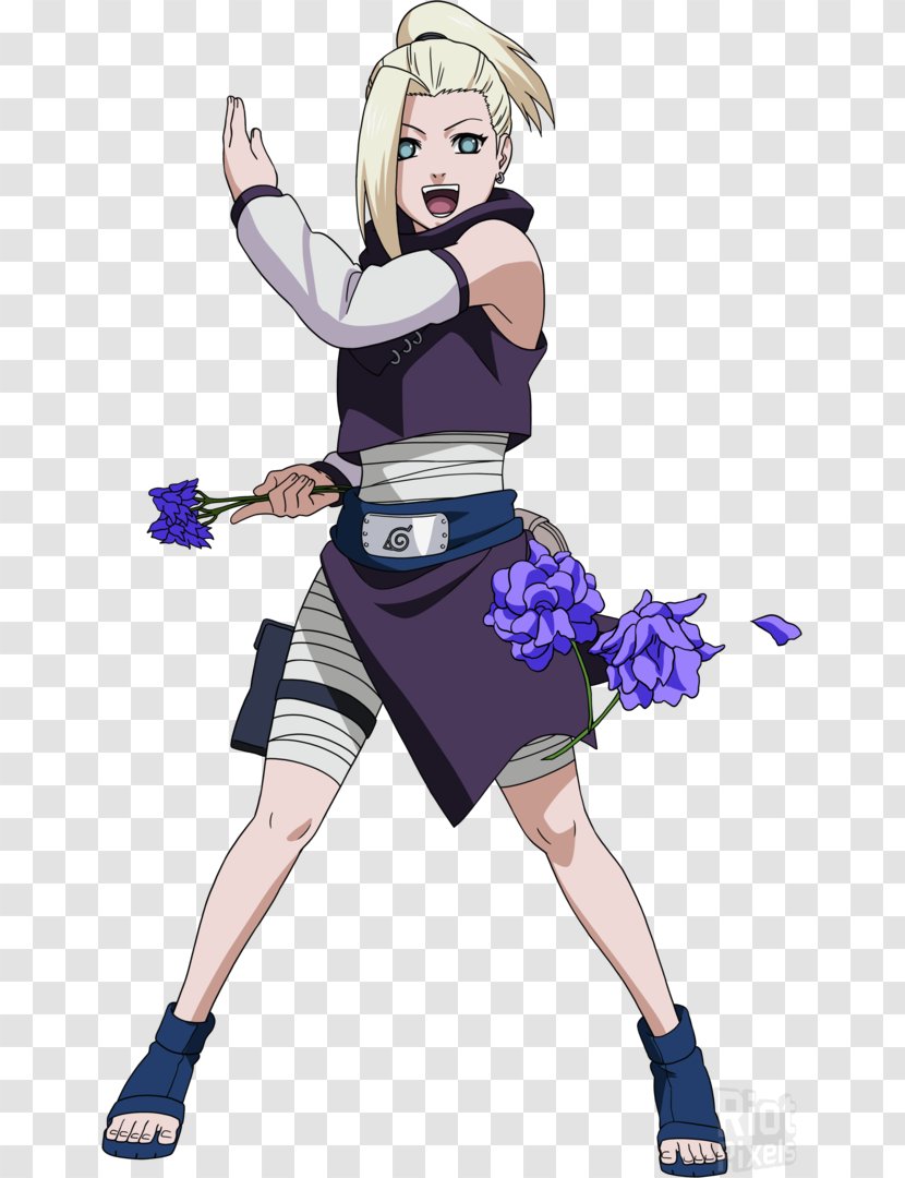 Ino Yamanaka Sakura Haruno Naruto: Ultimate Ninja Storm Temari Rock Lee - Flower - Naruto Transparent PNG