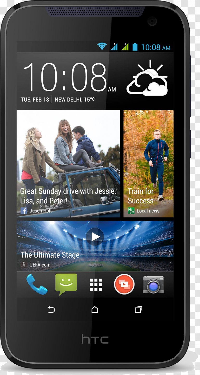 HTC Desire 620 Dual SIM Smartphone - Mobile Device Transparent PNG