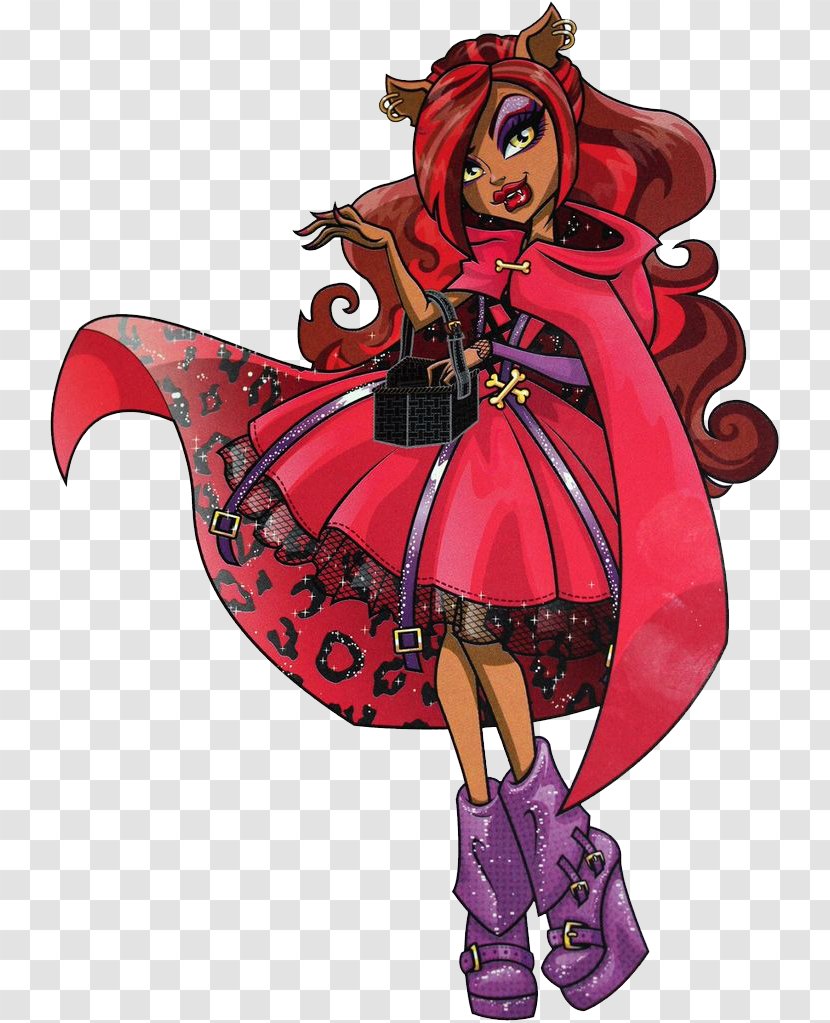 Monster High Original Gouls CollectionClawdeen Wolf Doll Frankie Stein Cleo DeNile - Frame Transparent PNG