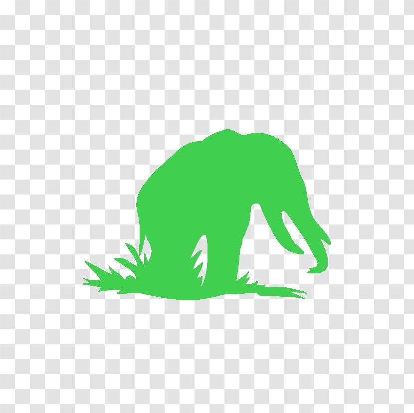 Silhouette Clip Art - Elephant - Grass Transparent PNG