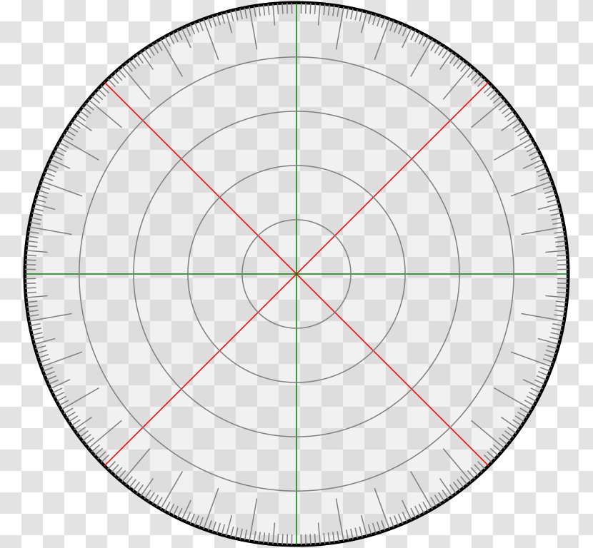 Circle Point Angle - Area - Degree Vector Transparent PNG