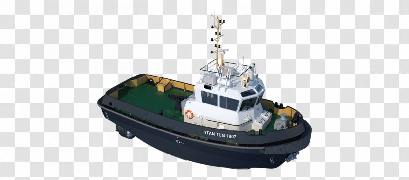 Tugboat Water Transportation Damen Group Bollard Pull - Standardization - Boat Transparent PNG