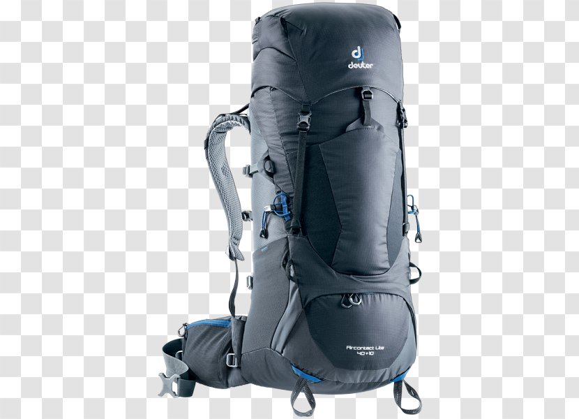 Deuter ACT Lite 40 + 10 Ultralight Backpacking Sport - Electric Blue - Backpack Transparent PNG
