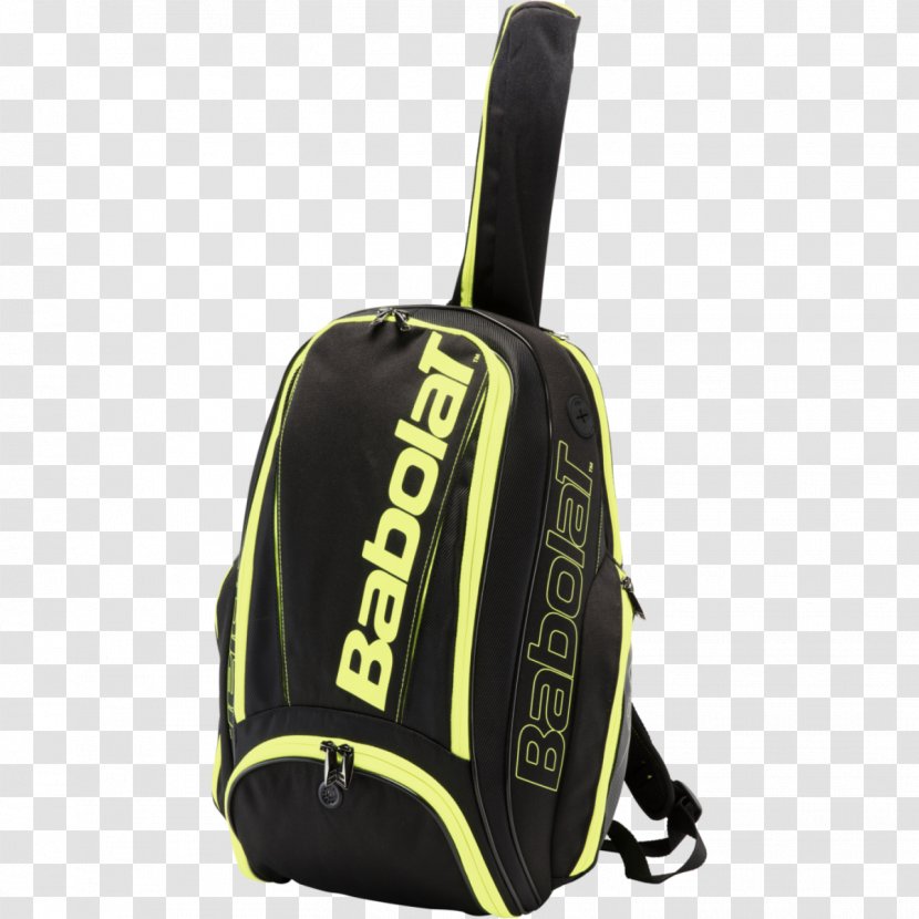 Bag Babolat Pure Backpack Racket - Yellow Transparent PNG