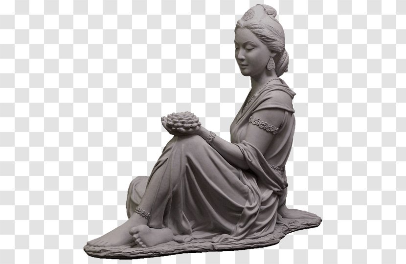 Statue Guanyin Sculpture Compassion Figurine Transparent PNG