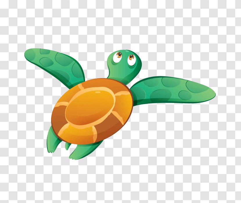 Sea Turtle Drawing Sticker Transparent PNG