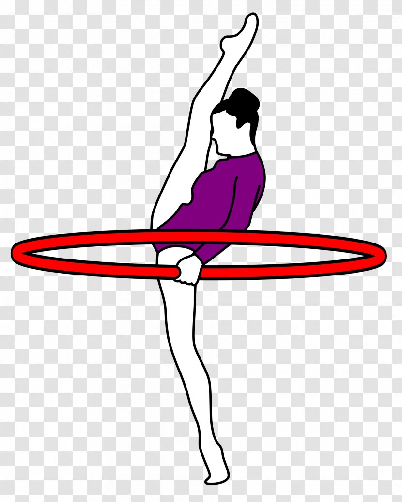 Rhythmic Gymnastics Ribbon Clip Art - Area Transparent PNG