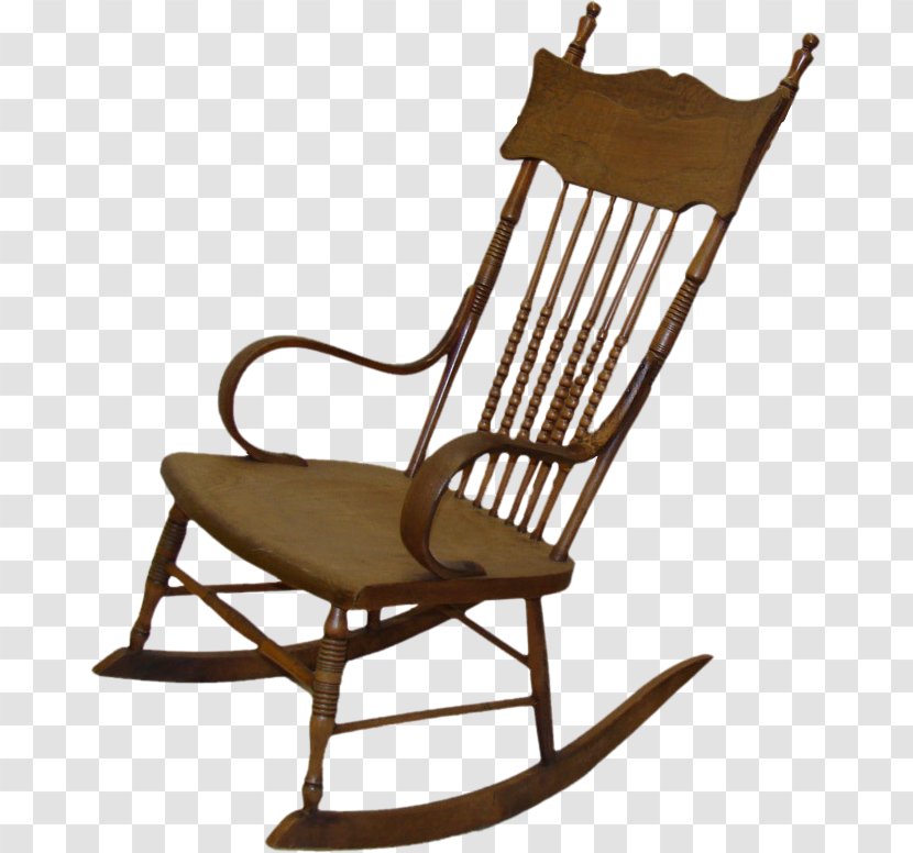 Rocking Chairs Furniture Table Spindle - Outdoor Transparent PNG