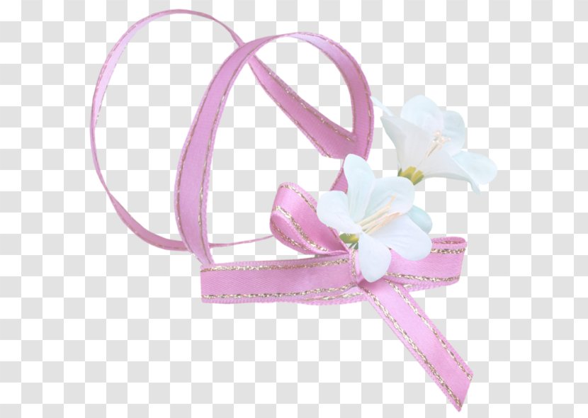 Pink Ribbon Pongee - Designer Transparent PNG