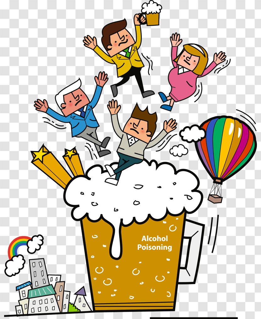 Clip Art Image Cartoon Beer - Television - Drinking Transparent PNG