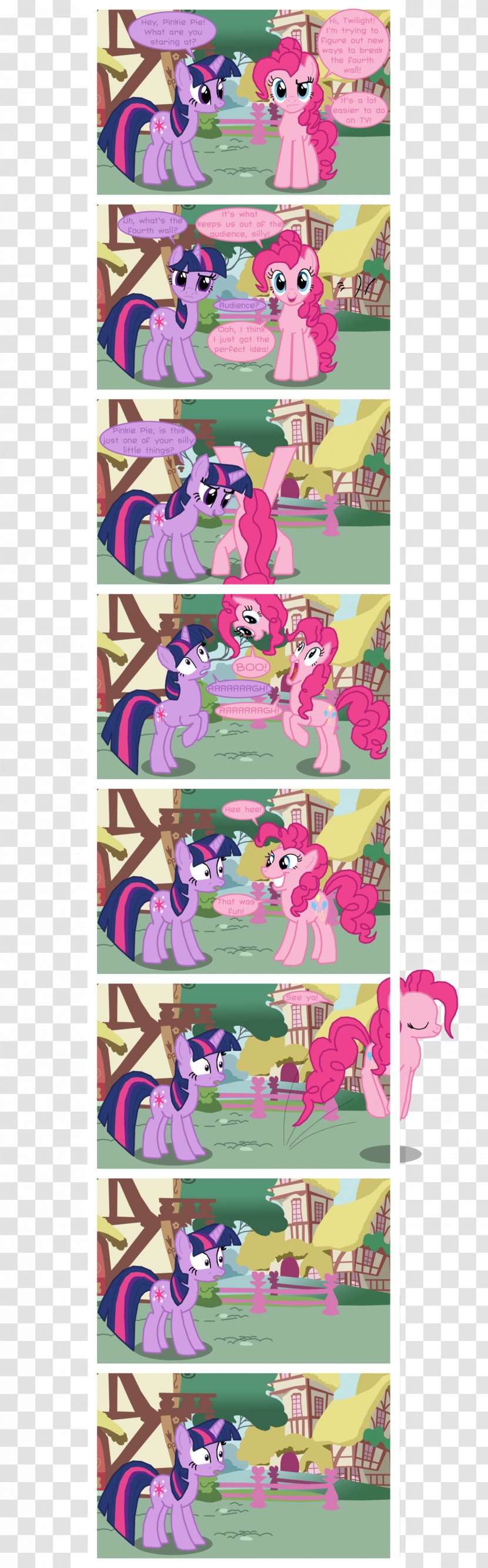 Pinkie Pie Twilight Sparkle Rarity Rainbow Dash Fourth Wall - Deadpool Unicorn Transparent PNG