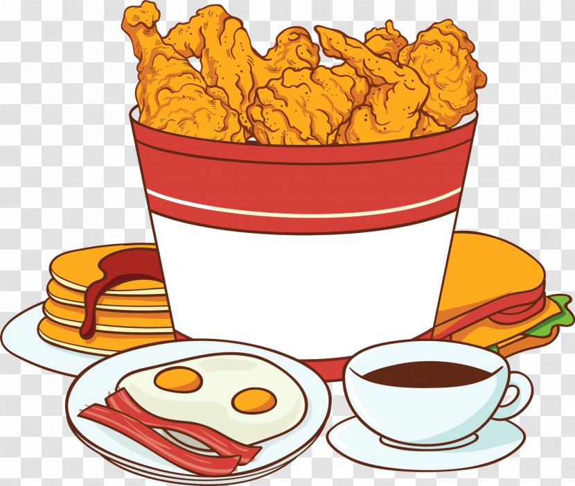 Fast Food Junk French Fries Cuisine - Meal - Kfc Transparent PNG