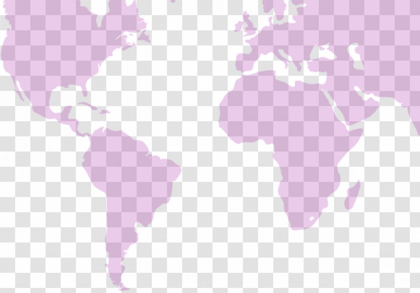 World Map Robinson Projection Geography Transparent PNG