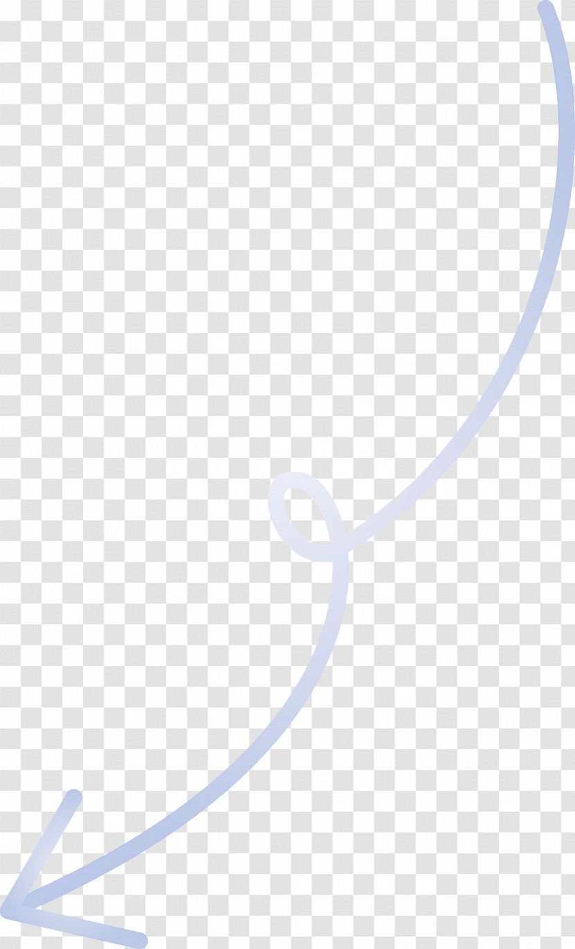 Curved Arrow Transparent PNG