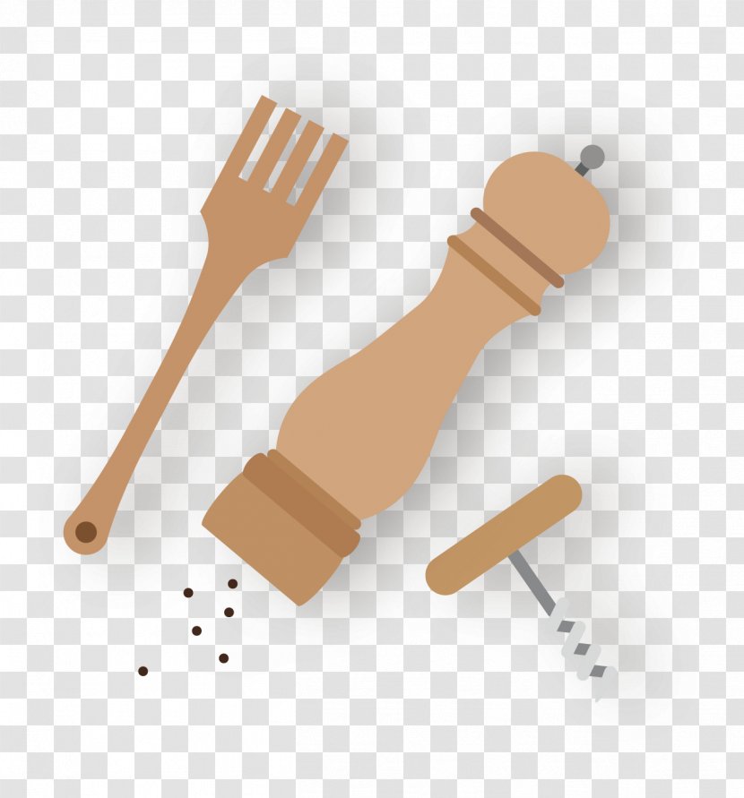 Spoon Euclidean Vector Kitchen - Cutlery Transparent PNG