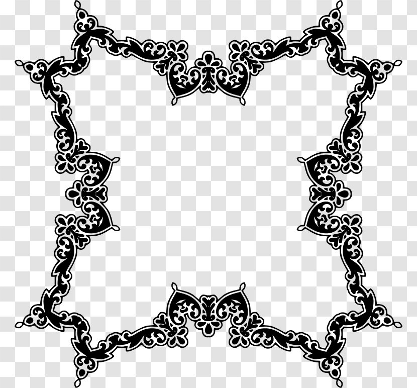 Font - Chain - Art Deco Transparent PNG