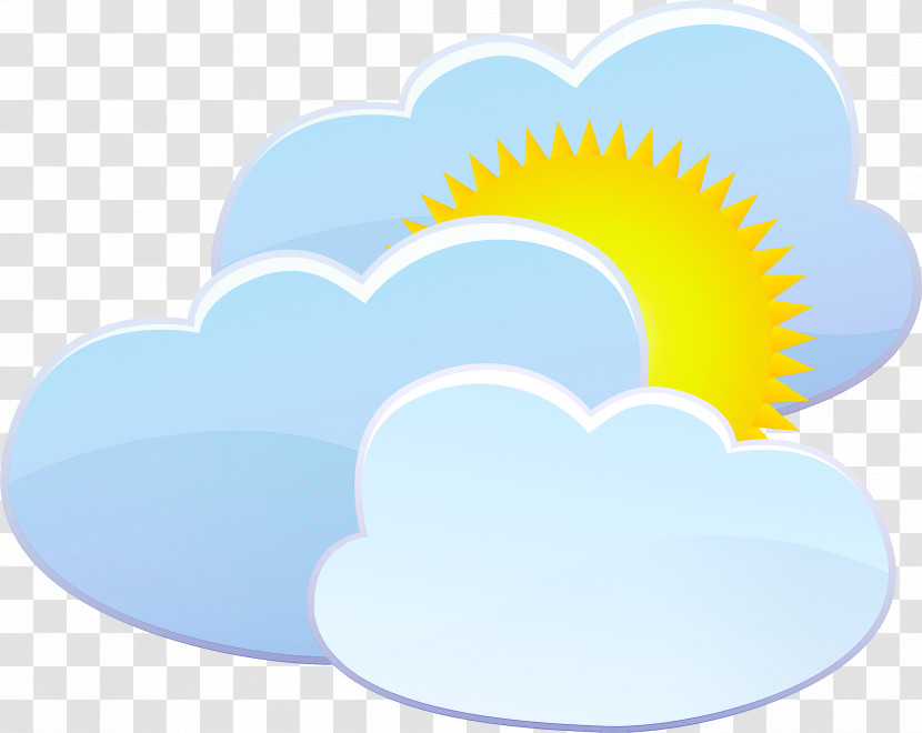 Cloud Heart Yellow Meteorological Phenomenon Circle Transparent PNG