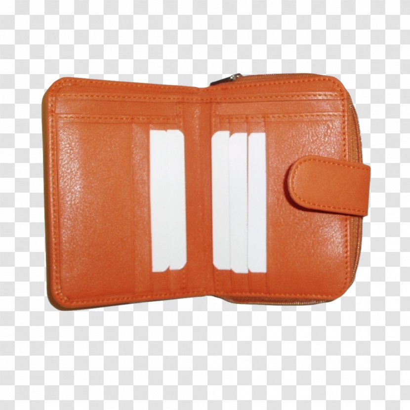 Wallet Leather - Orange Transparent PNG