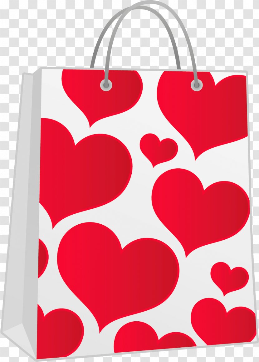 Valentine's Day Portable Network Graphics Clip Art Gift Bags - Bag - Valentines Transparent PNG