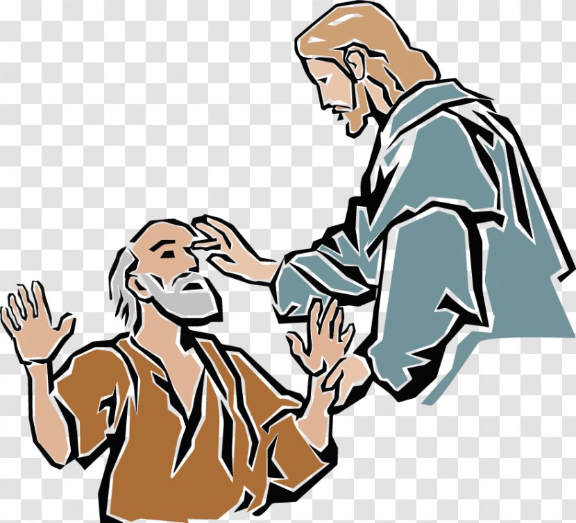 Miracles Of Jesus Healing The Man Blind From Birth Bethsaida Clip Art Transparent PNG