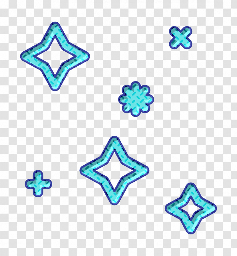 Space Icon Stars Icon Shine Icon Transparent PNG