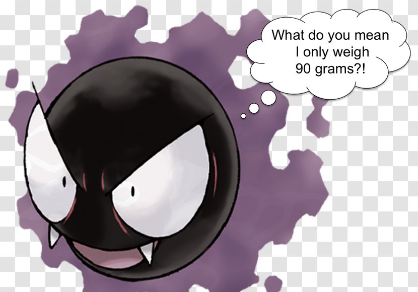 Pokémon Diamond And Pearl Adventures GO Gastly Haunter - Share Via Transparent PNG