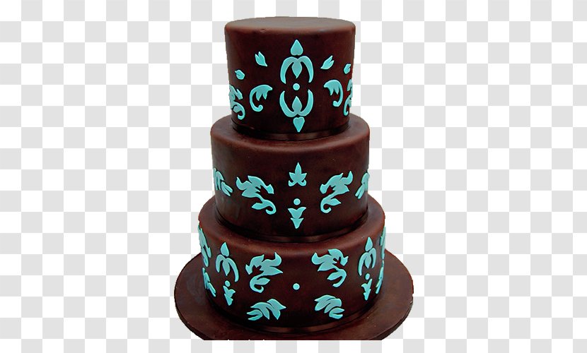 Wedding Cake Cupcake Birthday Turquoise - Topper - Chocolate Transparent PNG