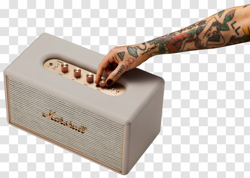 Loudspeaker Wireless Speaker Marshall Stanmore Acton Bluetooth - Stereo Anti Sai Cream Transparent PNG
