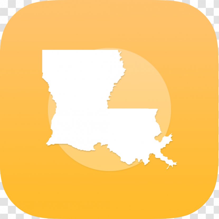 Louisiana Desktop Wallpaper Clip Art - Orange - Computer Transparent PNG