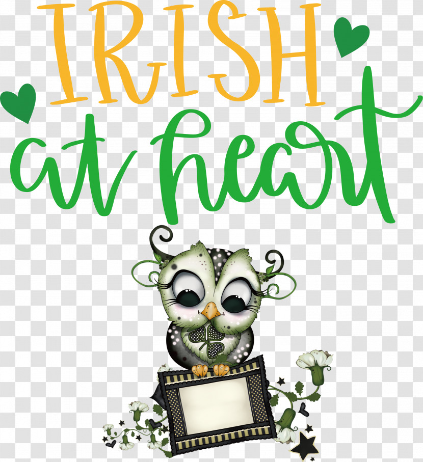 Saint Patrick Patricks Day Irish At Heart Transparent PNG