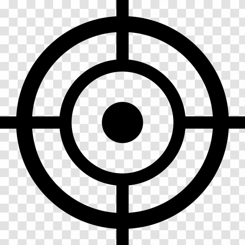 Reticle Telescopic Sight - Area - Shooting Vector Transparent PNG