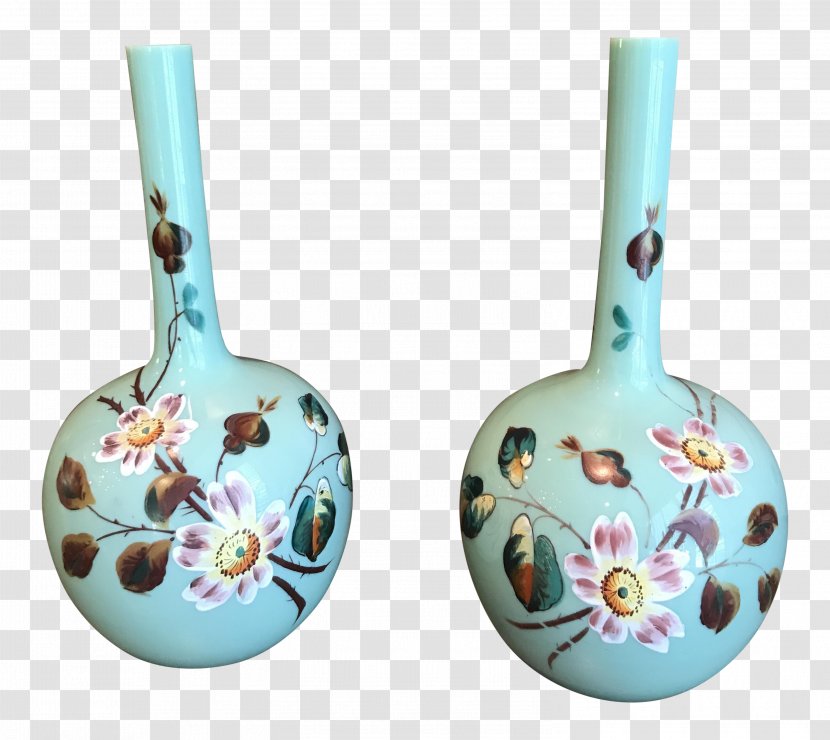 Vase Ceramic Turquoise Transparent PNG
