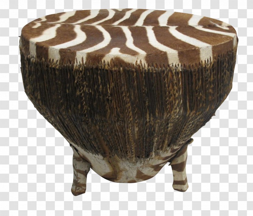 Zebra Cartoon - Ottoman - Beige Coffee Table Transparent PNG