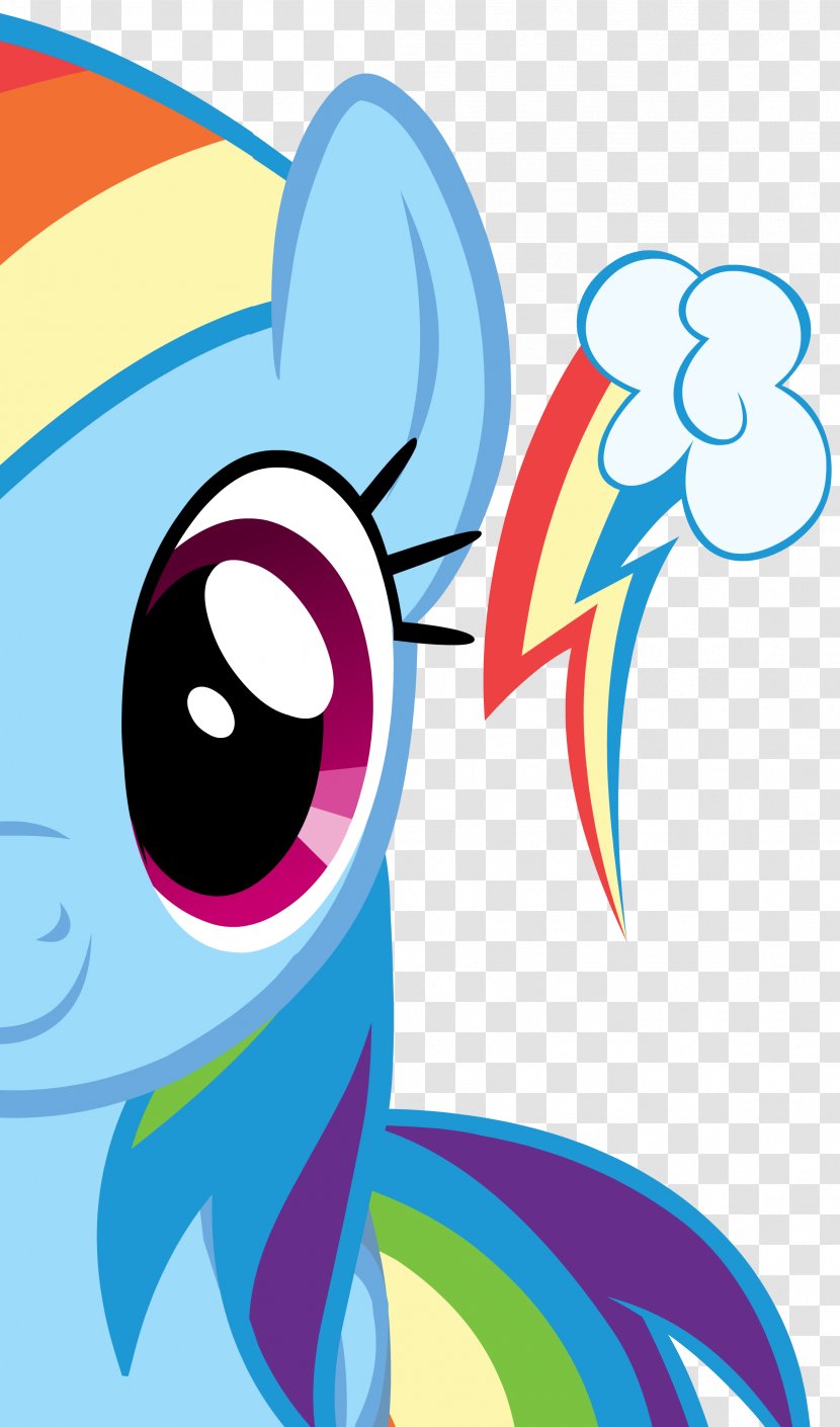 Rainbow Dash My Little Pony - Flower Transparent PNG